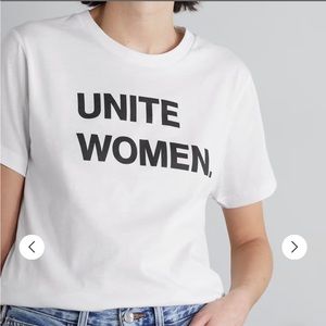 JENNIFER FISHER women unite Printed organic cotton-jersey T-shirt